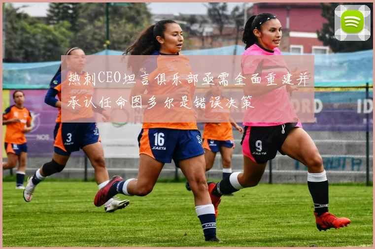 热刺CEO坦言俱乐部亟需全面重建并承认任命图多尔是错误决策